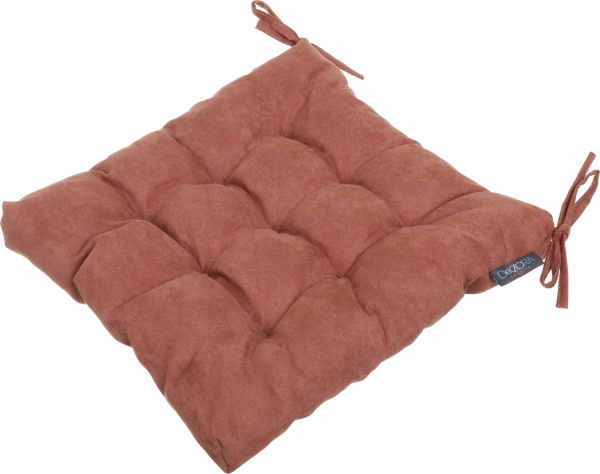 Подушка на стул на завязках 40x40 см в ассортименте Decora textile 