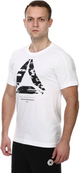Футболка Reebok WOR C GRAPHIC TEE BK4708 L білий