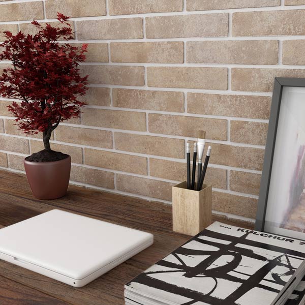 Плитка Golden Tile BrickStyle Baker Street світло-бежевий 22V020 6x25