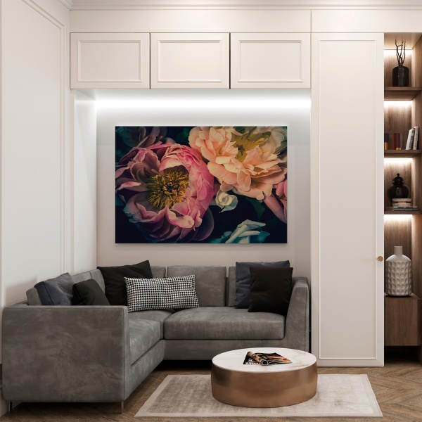 Картина на полотні Яскраві квіти 110x80 см WS Holst 14082216,8 