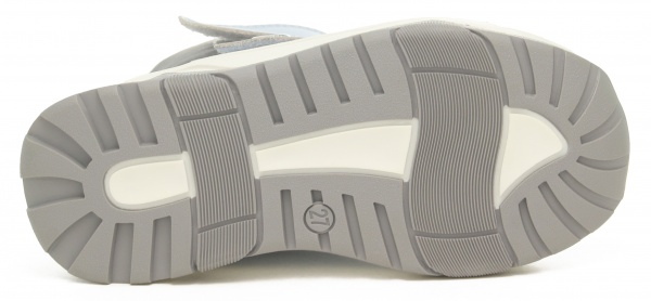 Полуботинки для девочек BARTEK 14077006 р.28 серый с голубым 