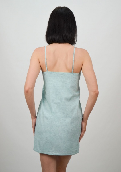 Ночная рубашка Roksana Ketrin №1103/69006 р.XS зеленый
