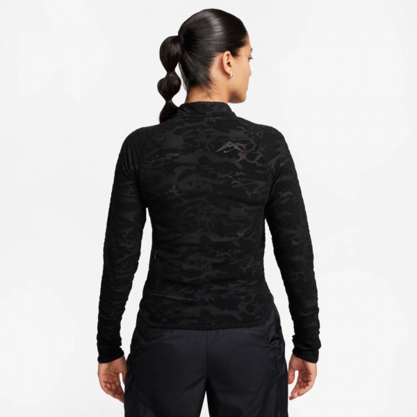 Джемпер Nike W NK TRAIL DF MIDLAYER FB7637-010 р.XL серый
