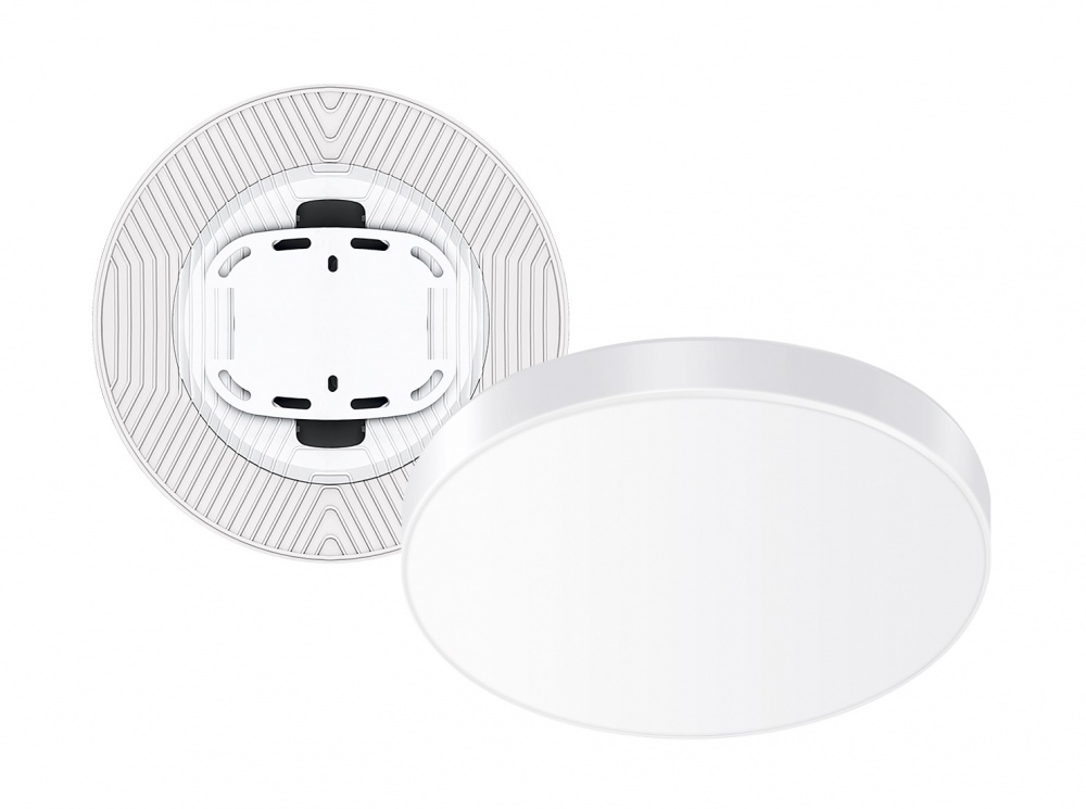 Світильник адміністративний LED Maxus 24 Вт 4100 IP40 1-MSP-2441-SLW