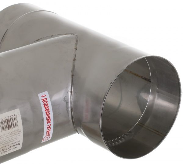 Тройник моно 1 мм нерж Ф180 мм 87°LIRA-LTD 