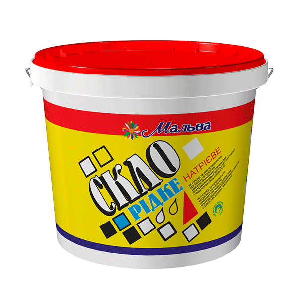 Рідке скло натрієве Мальва® 7 кг