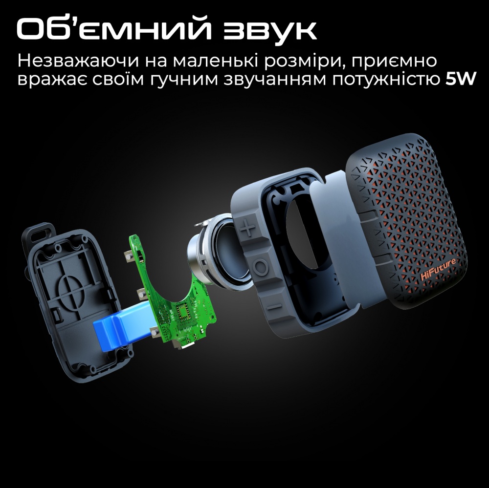Акустична система HiFuture Pocket-S black (pocket-s.black)