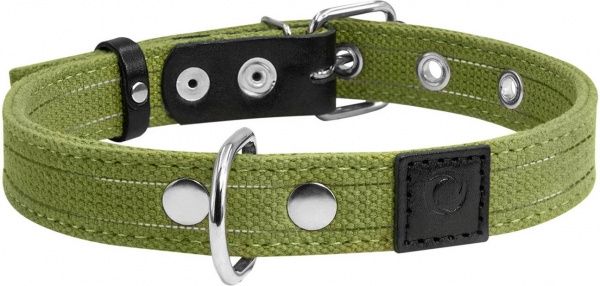 Ошейник Collar двойной х/б тесьма 2,5х41-53 см