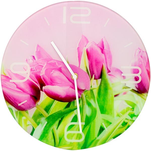 Годинник настінний Тюльпан 30 см