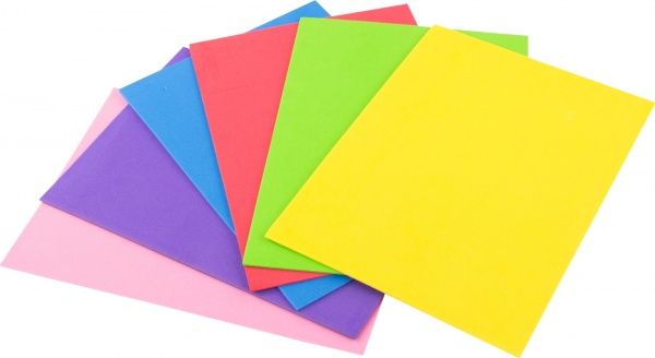 Набір для творчості Флексики Foam Rubber EVA кольоровий А5 6 кольорів VGR