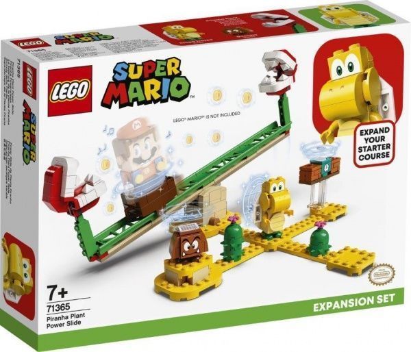 Конструктор LEGO Super Mario Дрифт-заезд с растением-пираньей. Дополнительный уровень 71365