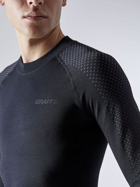 Футболка с длинным рукавом Craft ADV WARM FUSEKNIT INTENSITY LS M 1909732-999000 S черный