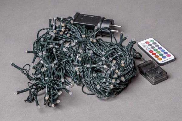 Электрогирлянда Blachere Светодиодная цепочка 16 м светодиодная (LED)RGB 192 ламп 16 м