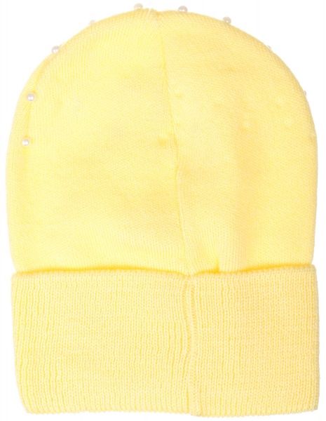 Шапочка детская для девочки Kraft+ 9509 р.50-52 лайм 