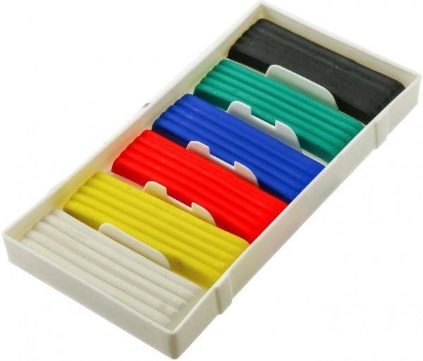 Пластилин 52104-TK 6х120 гр Тікі