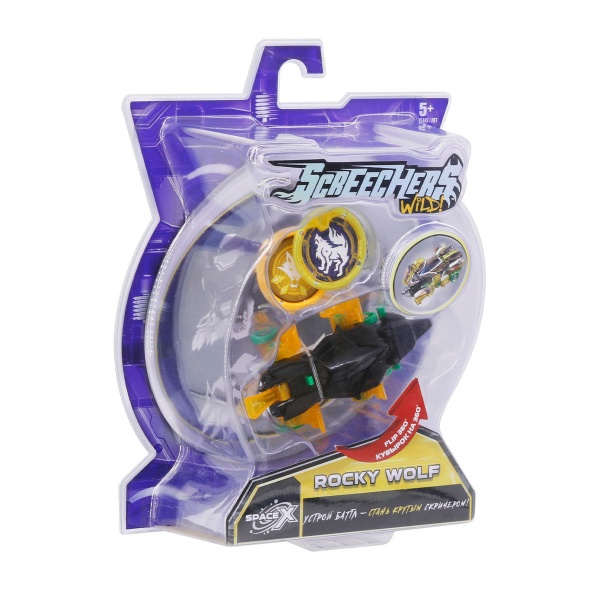 Трансформер Screechers Wild S3 L1 Рокивульф 1:43 EU682103