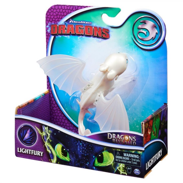 Фигурка коллекционная Spin Master «Как приручить дракона 3»: Дневная Фурия 2021 с механической функцией (18 см) SM66620/4875 