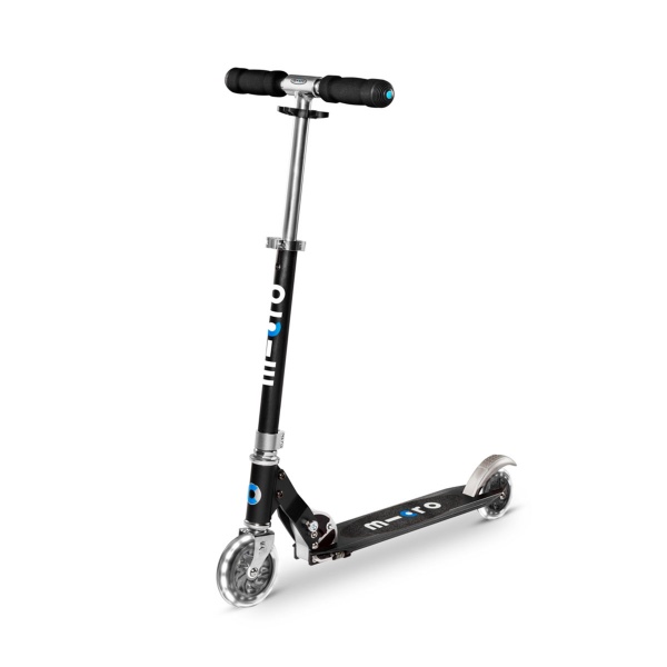 Самокат Micro Sprite LED різнокольоровий принт SA0225 