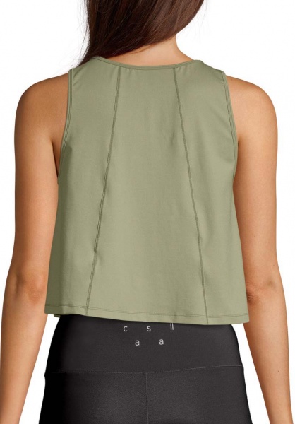 Майка Casall A-LINE SHORT TANK 22156368 р.38 оливковый