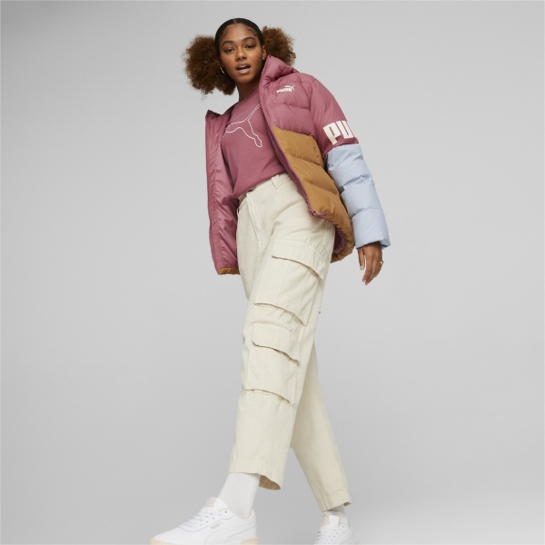 Куртка Puma POWER HOODED DOWN PUFFER 84939445 р.L разноцветный