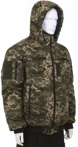 Бушлат LOGOS зимний на меху пиксель р.L