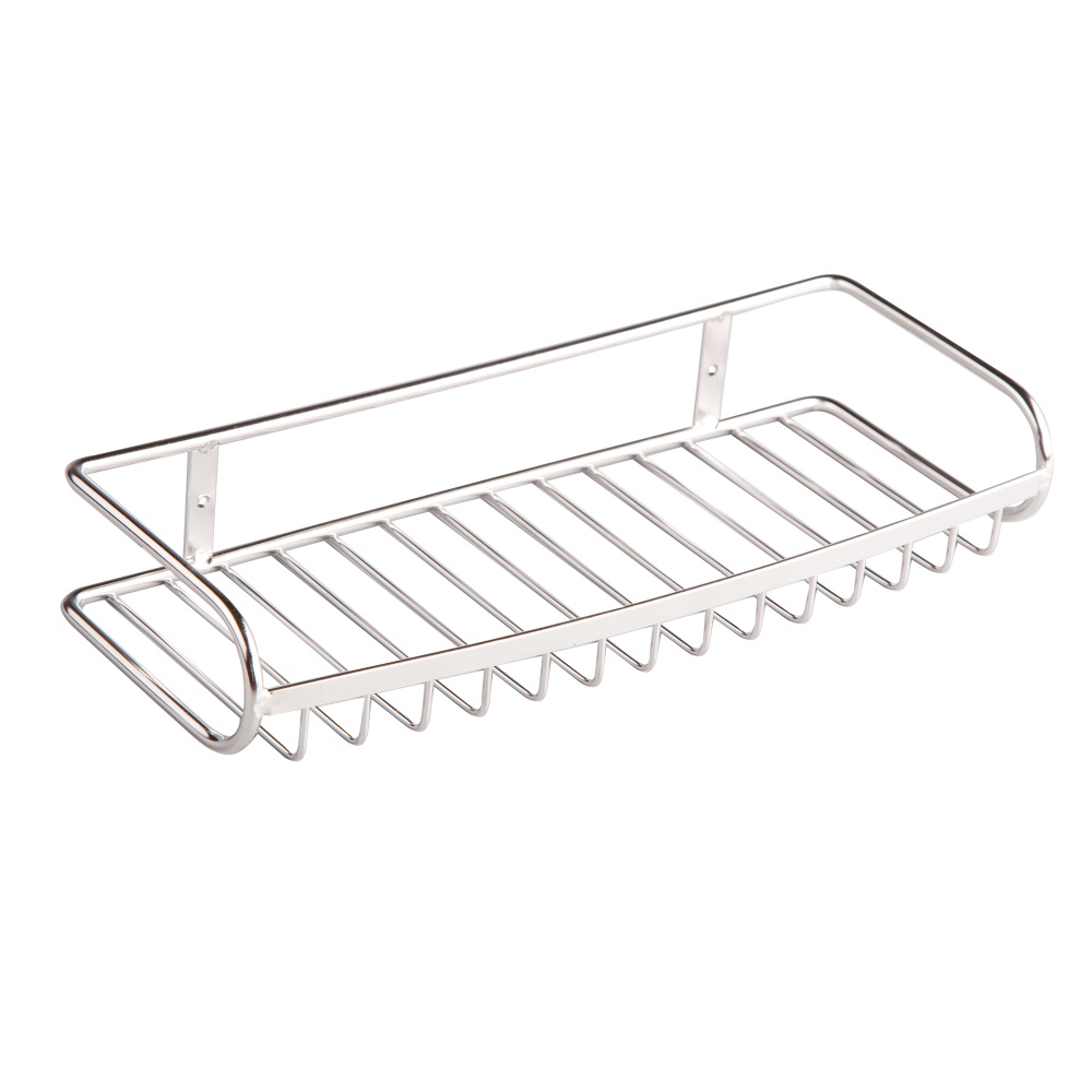 Полка для ванной VOLVER 1-ярусная SS 42781