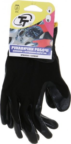 Перчатки ТавТекс с покрытием нитрил L (9)