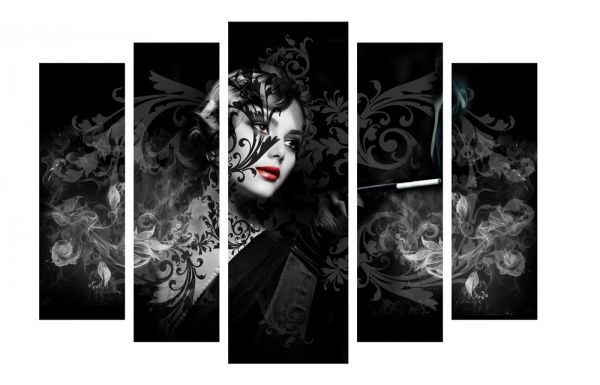 Картина модульна Гламур 489 118x80 см 