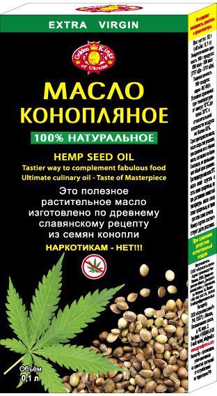 Масло Golden Kings of Ukraine Конопляное 100 мл 