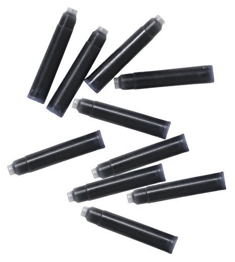 Картридж для перьевых ручек 10 шт 344 черный 1090019 NORMA