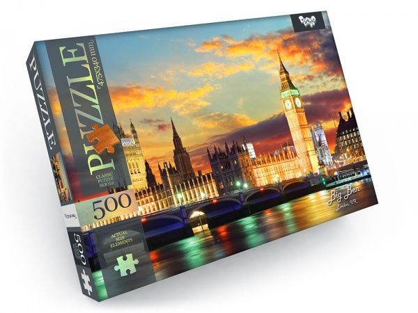 Пазлы Danko Toys 500 эл. с.12 (12) в ассортименте