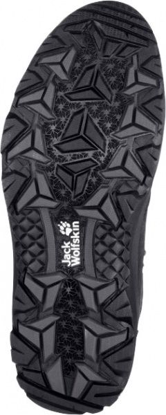 Черевики Jack Wolfskin VOJO 3 WT TEXAPORE MID M 4042391-6369 р. UK 9 сіро-чорний