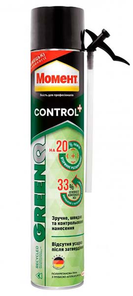 Пена монтажная Момент GreenQ 750 мл