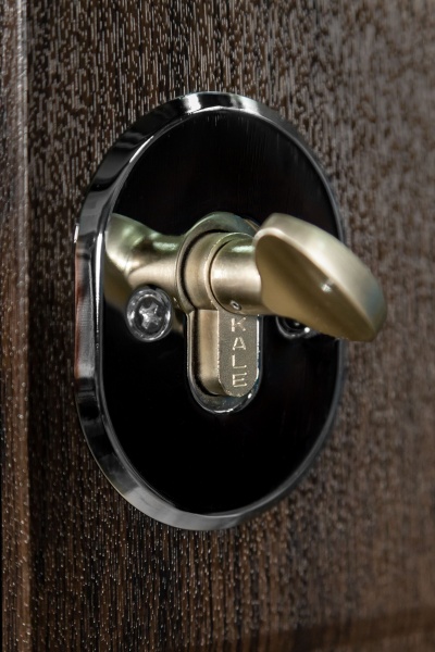 Дверь входная Булат Термо House-703 венге темный 2050x950 мм левая