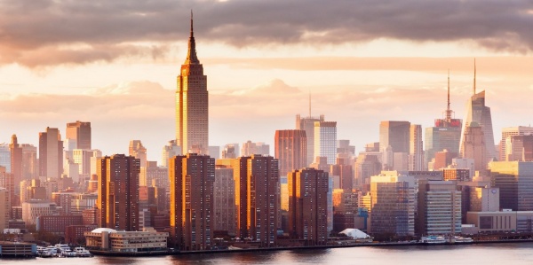 Репродукция Нью-Йорк 50x100 см Арт Фемелі 