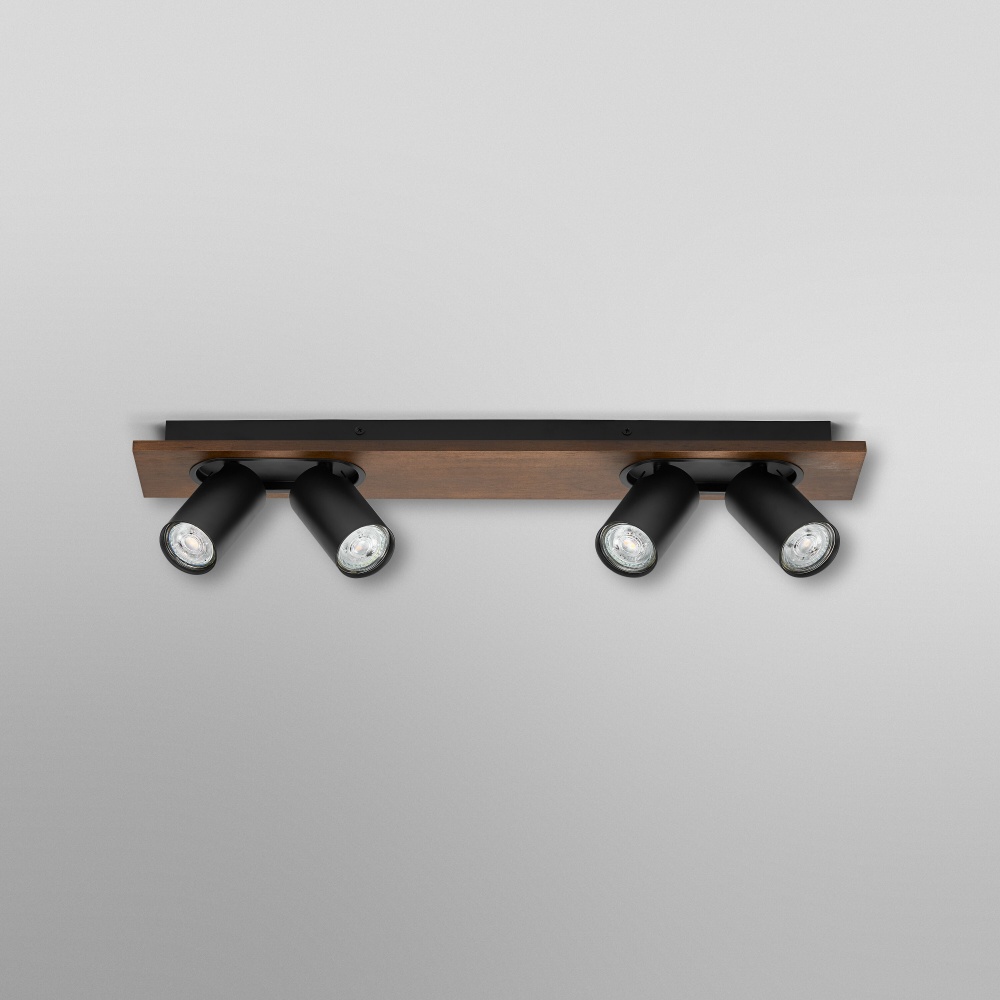 Спот Ledvance Mercury 4x3,4 Вт GU10 чорний