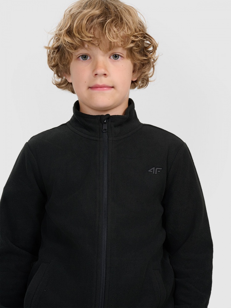 Джемпер 4F FLEECE M345 4FJWAW25TFLEM345-20S р.140 чорний
