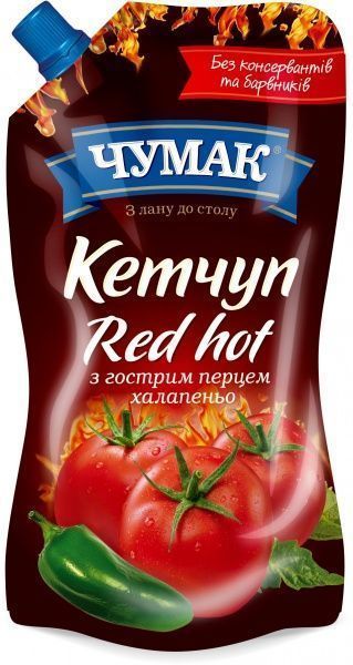 Кетчуп Чумак Red Hot 250 г
