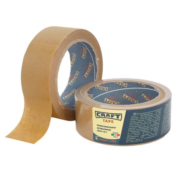 Лента автомалярная Craft Tape Tape MNC3850 38x0,135 мм 50 м коричневый