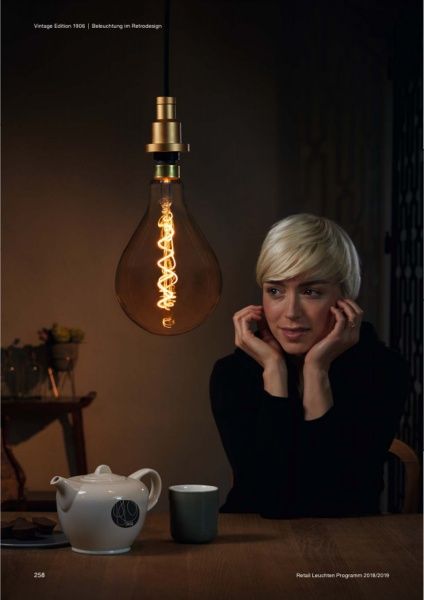 Лампа светодиодная Osram FIL Gold A60 7 Вт E27 2500 К 220 В прозрачная 4058075119260 