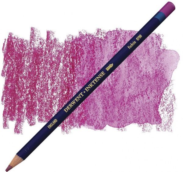 Олівець чорнильний Inktense 0700 Фуксія Derwent
