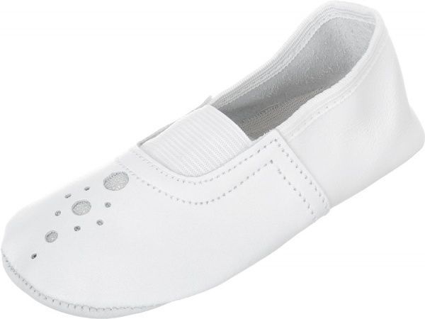 Чешки Экотапок р.24 белый с серебристым 