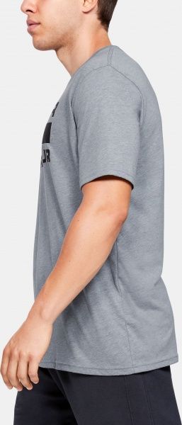 Футболка Under Armour UA TEAM ISSUE WORDMARK SS 1329582-036 S сірий