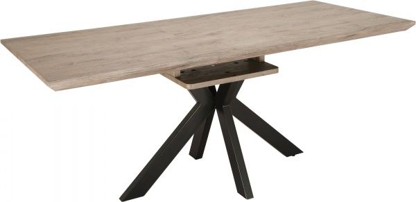 Стіл обідній GT Racer DT0730 (140-180x80x76) Light Oak 