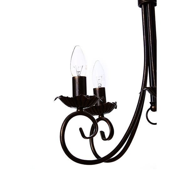 Люстра підвісна Nowodvorski PLOMYK V 5xE14 бронзовий 483;48483 