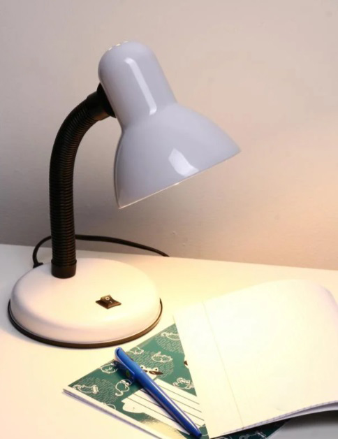 Настольноя лампа Accento lighting 60 Вт E27 белый ML-203-B