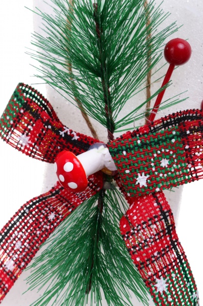 Декоративная подвеска Сапог 12x18 см разноцветный NY21036