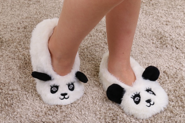 Капці дитячі унісекс Maxwin KIDS Звірята Панда р.26-28 білий 