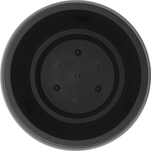 Горшок пластиковый Prosperplast Sand 2 в 1 круглый 21л серый (79617-405) 