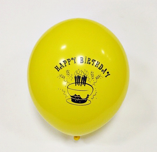 Набір повітряних кульок Ві та Ві Асорті з малюнком 27 см різнокольоровий 5 шт.